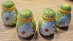 Vintage peper- en zoutvaatjes – handgeschilderd keramiek – s, Antiek en Kunst, Ophalen of Verzenden