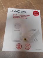 Set van 2 draadloze adapters - Powerline., Computers en Software, Ophalen of Verzenden, Nieuw