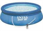 Intex Easy Pool zwembad, Tuin en Terras, Rond, Gebruikt, Opzetzwembad, Minder dan 80 cm