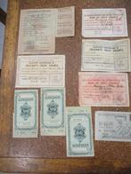 Coupons de rationnement Belgique 1947 et 48, Collections, Enlèvement ou Envoi