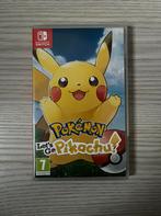 Pokemon Let’s go Pikachu (Nintendo Switch), Games en Spelcomputers, Ophalen, Zo goed als nieuw