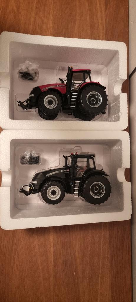 Set Case IH Magnum 380 CVX Marge Models, Hobby en Vrije tijd, Modelauto's | 1:32, Zo goed als nieuw, Tractor of Landbouw, Overige merken