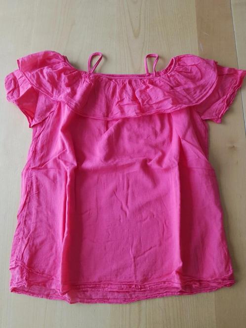 Shirt met boothals maat 14 jaar /164, Kinderen en Baby's, Kinderkleding | Maat 164, Zo goed als nieuw, Meisje, Shirt of Longsleeve