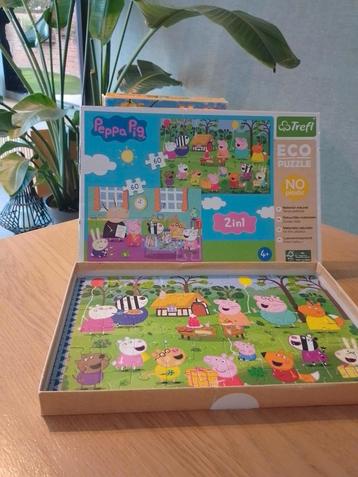 Peppa Pig puzzel 2 in 1 beschikbaar voor biedingen