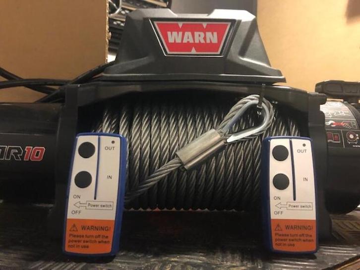 Warn 24Volt 5 Ton trekkracht, Auto diversen, Aanhangwagen-onderdelen, Nieuw, Verzenden