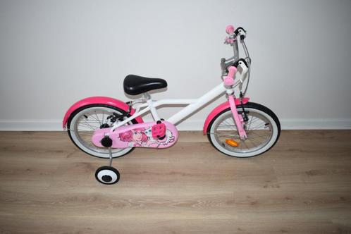 GIRL B'TWIN 500 DOCTO, Fietsen en Brommers, Fietsen | Meisjes, Gebruikt, 16 inch, Handrem, Ophalen