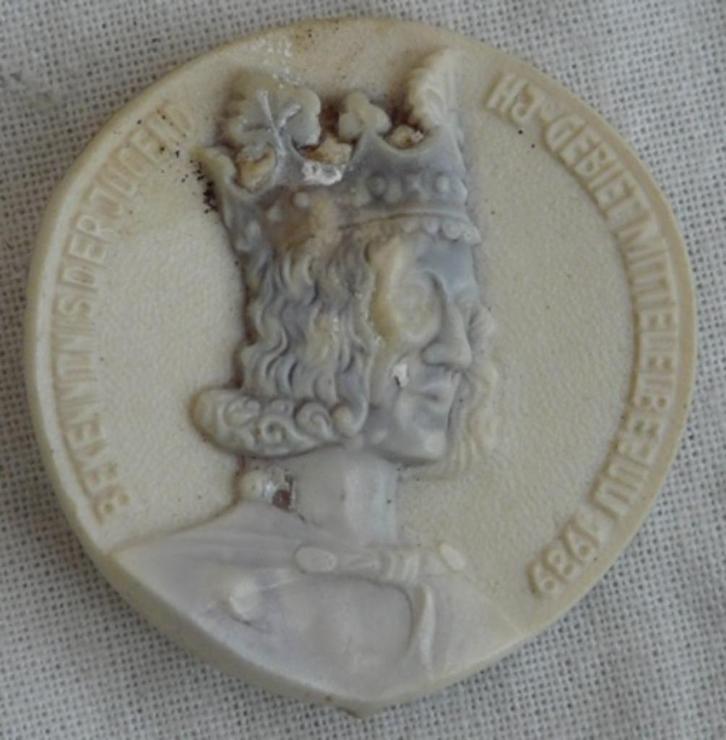 Speld / Tinnie / Dagspeld, HJ (Jugend), RZM M9/25, 1939.(8), Collections, Objets militaires | Seconde Guerre mondiale, Autres