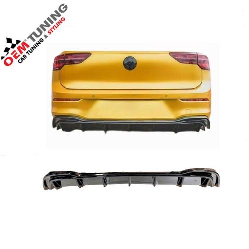GOLF 8 Maxton look Diffuser | 2020- 2024 | Hoogglans zwart |, Auto-onderdelen, Carrosserie, Bumper, Volkswagen, Achter, Nieuw