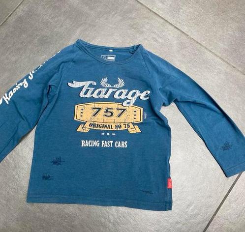228: Blauwe longsleeve Name it maat 98, Kinderen en Baby's, Kinderkleding | Maat 98, Zo goed als nieuw, Jongen, Shirt of Longsleeve