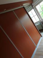Armoire 4 portes coulissantes +  chaussures + penderie, Ophalen, 200 cm of meer, Zo goed als nieuw, 200 cm of meer