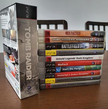  Te koop: Collectie van 11 PS3 Games beschikbaar voor biedingen