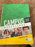 Campus Nederlands Vademecum Tweede graad (incl. Pelckmans Po, Boeken, Ophalen, Zo goed als nieuw, Nederlands