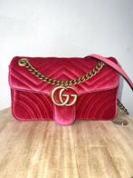 Gucci marmon tas Pink met Gucci kaartje en dust bag, Nieuw, Handtas, Roze, Ophalen