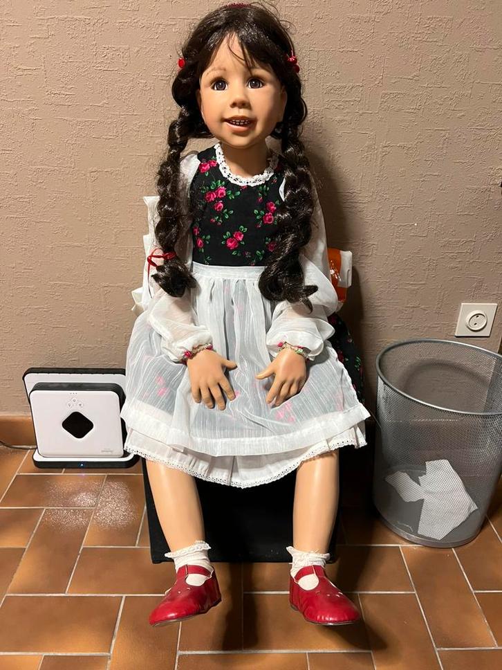 Reborn pop Monika Levenig limited edition Kunstlerpuppe, Collections, Poupées, Comme neuf, Poupée, Réaliste ou Reborn, Enlèvement ou Envoi