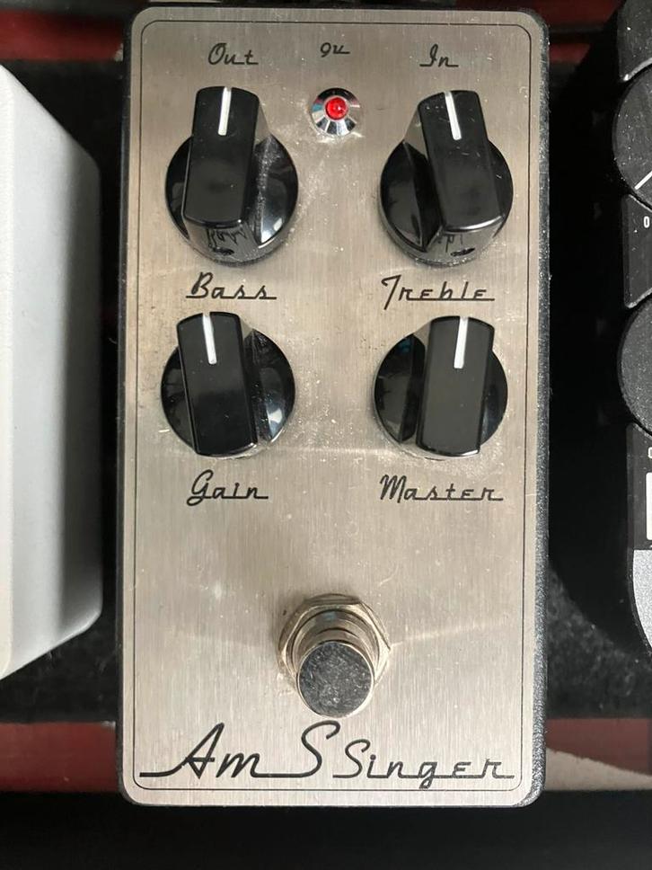 AMS Singer overdrive pedal, Musique & Instruments, Effets, Comme neuf, Enlèvement ou Envoi