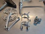 Lot retro fietsmateriaal, Fietsen en Brommers, Fietsonderdelen, Ophalen of Verzenden, Zo goed als nieuw