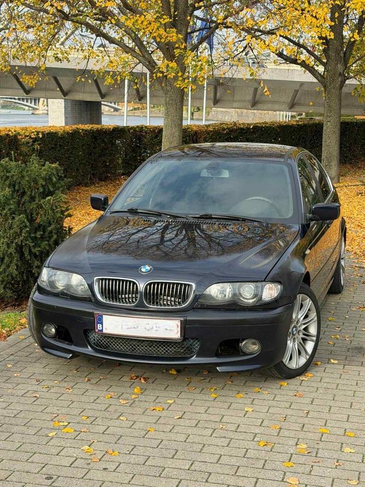 BMW 320D E46 PACK M ALCANTARA, Auto's, BMW, Particulier, 3 Reeks, Diesel, Euro 4, Berline, Alcantara, Onderhoudsboekje, Ophalen