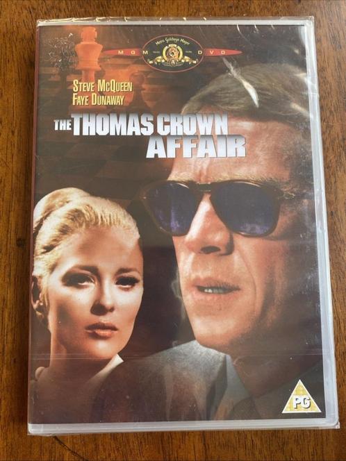 The Thomas Crown affair met Steve McQueen, Faye Dunaway,, Cd's en Dvd's, Dvd's | Klassiekers, Zo goed als nieuw, Actie en Avontuur