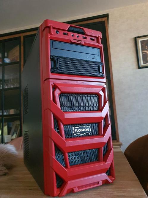 Floston Genesis i5/8gb/ssd+500gb/GT620 win11, Computers en Software, Computerbehuizingen, Zo goed als nieuw, Ophalen