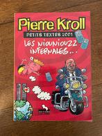 3 BD de Pierre Kroll, Petits Texte 2001, 2003 et 2005, Livres, Humour, Pierre Kroll, Utilisé, Anecdotes et Observations