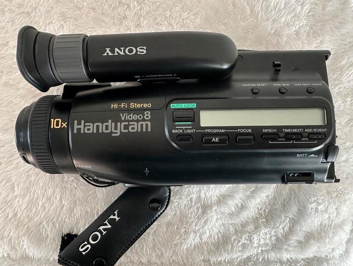 Sony Handycam CCD-FX500E PAL (Video8 Hi-Fi Stereo- 10 zoom), Audio, Tv en Foto, Videocamera's Analoog, Camera, Hi 8, Ophalen of Verzenden