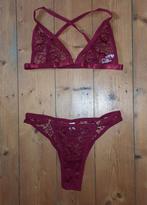 NIEUWE 2delig lingerie setje "S", Lingerie, Ophalen of Verzenden, Rood, Setje