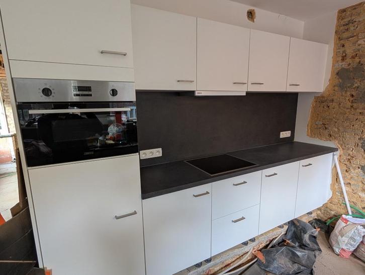 REDDY witte keuken - incl toestellen - nooit eerder gebruikt, Huis en Inrichting, Keuken | Complete keukens, Nieuw, Enkelwandige keuken