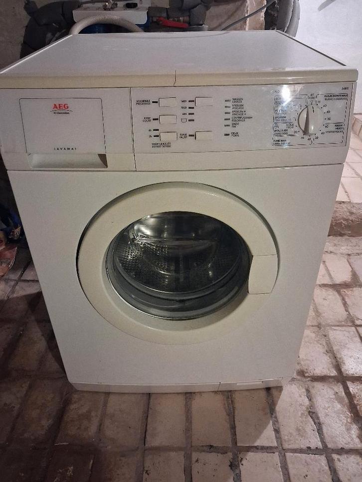 Wasmachine AEG, Electroménager, Lave-linge, Utilisé, 6 à 8 kg, 1200 à 1600 tours, Enlèvement