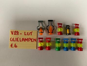 PLAYMOBIL V89: LOT OLIELAMPEN WESTERN beschikbaar voor biedingen