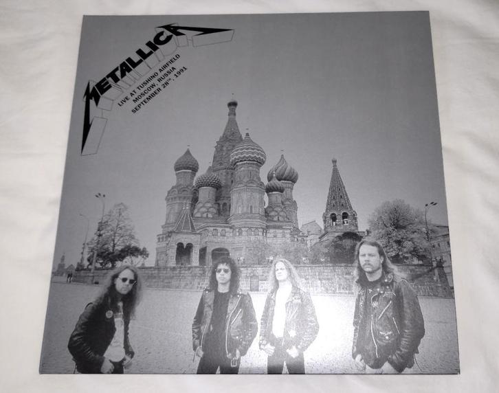 New Metallica Moscow 1991 live dubbel vinyl, Cd's en Dvd's, Vinyl | Hardrock en Metal, Zo goed als nieuw, Ophalen of Verzenden