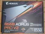 B550 Aorus Pro V2, Computers en Software, DDR4, Ophalen of Verzenden, Zo goed als nieuw, Socket AM4
