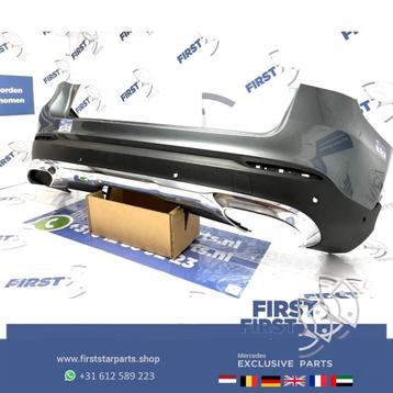 W253 GLC ACHTERBUMPER + DIFFUSER CHROOM Origineel Mercedes 2 beschikbaar voor biedingen