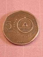 CAP-VERT 5 escudos 1994 - Contra Bruxas, Timbres & Monnaies, Monnaies | Afrique, Enlèvement ou Envoi, Autres pays, Monnaie en vrac
