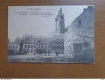 Postkaart Loo: La Place après le bombardement 14-17, Ophalen of Verzenden, Voor 1920, Gelopen, West-Vlaanderen