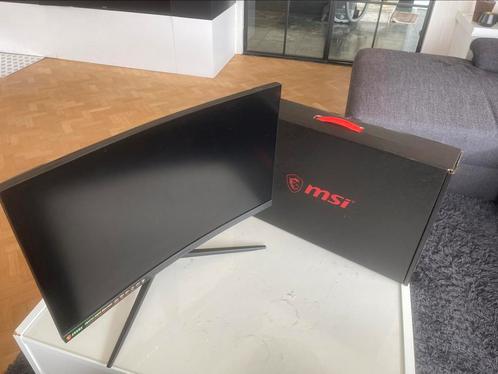 Gaming Monitor MSI 144Hz, Computers en Software, Monitoren, Refurbished, 101 t/m 150 Hz, HDMI, Gaming, VA, HD, Minder dan 1 ms