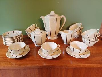 Art Deco koffie servies jaren 30 beschikbaar voor biedingen