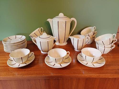 Art Deco koffie servies jaren 30, Antiek en Kunst, Antiek | Servies compleet, Ophalen