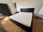 Beds with  Mattress, Huis en Inrichting, Slaapkamer | Bedden, Beige, Tweepersoons, Ophalen of Verzenden, Zo goed als nieuw