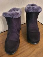 Damart - Boots winter zwart, Zwart, Lage of Enkellaarzen, Ophalen of Verzenden, Zo goed als nieuw