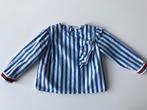 Chemise rayée bleu/blanc taille 110, Enfants & Bébés, Enlèvement ou Envoi, Chemise ou Chemisier, Mango, Comme neuf