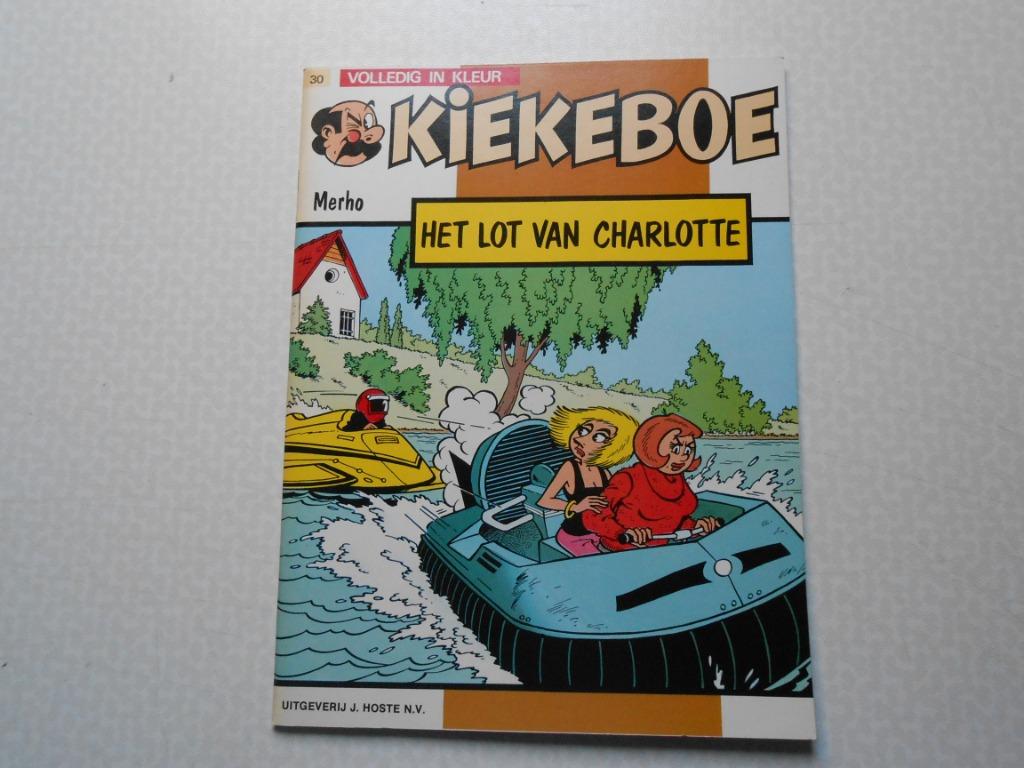 kiekeboe 30 Het lot van Charlotte 1985 1 ste druk., Boeken, Stripverhalen, Nieuw, Eén stripboek, Ophalen of Verzenden