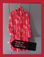 Robe en foil avec sous-vêtement Damart 44, Comme neuf, Damart, Taille 42/44 (L), Rouge