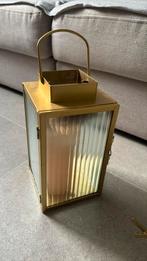 Kaars houder / goud, Tuin en Terras, Ophalen, Zo goed als nieuw