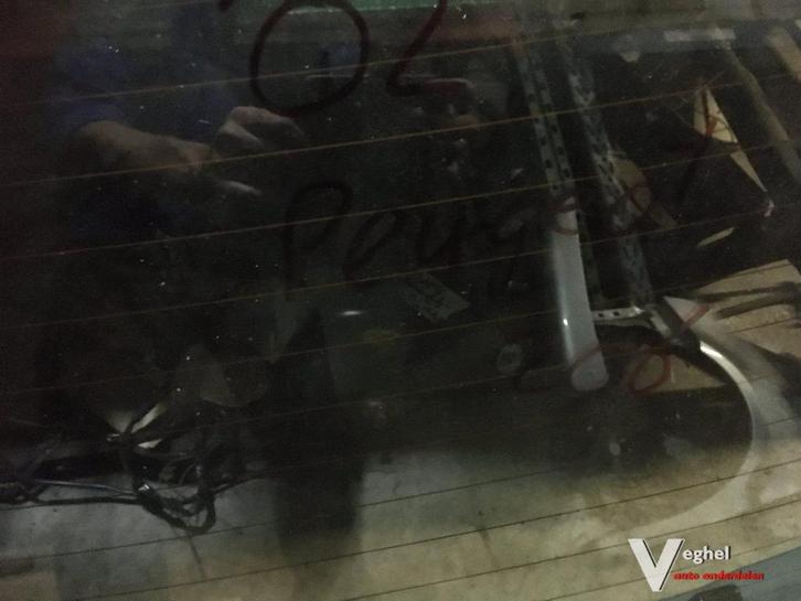 Peugeot 206 achterklep bouwjaar '02, Auto-onderdelen, Carrosserie, Achterklep, Achter, Gebruikt, Ophalen