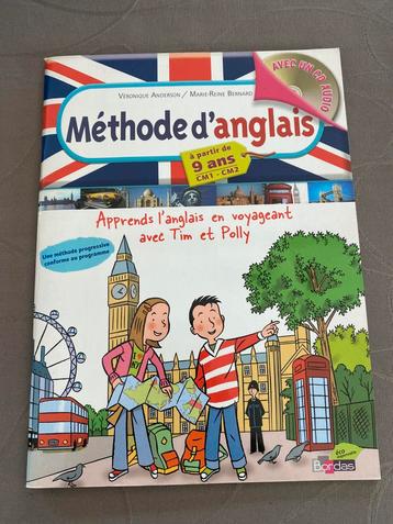 Livre anglais ; Méthode D’anglais avec CD neuf, Enlèvement ou Envoi, Neuf