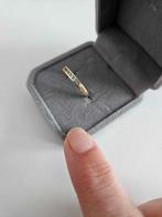 18 karaats gouden ring met natuurlijke diamant, Ophalen, Nieuw, Dame, Goud