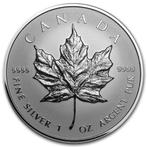 2014 Canada 1 oz Silver Maple Leaf, Ophalen of Verzenden, Zilver