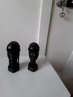 2 Afrikaanse beeld hout , Antiek en Kunst, Ophalen of Verzenden