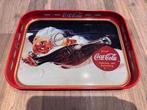 Zeldzaam 1980's Coca cola dienblad. Kerst Belgie, Verzamelen, Ophalen of Verzenden, Zo goed als nieuw