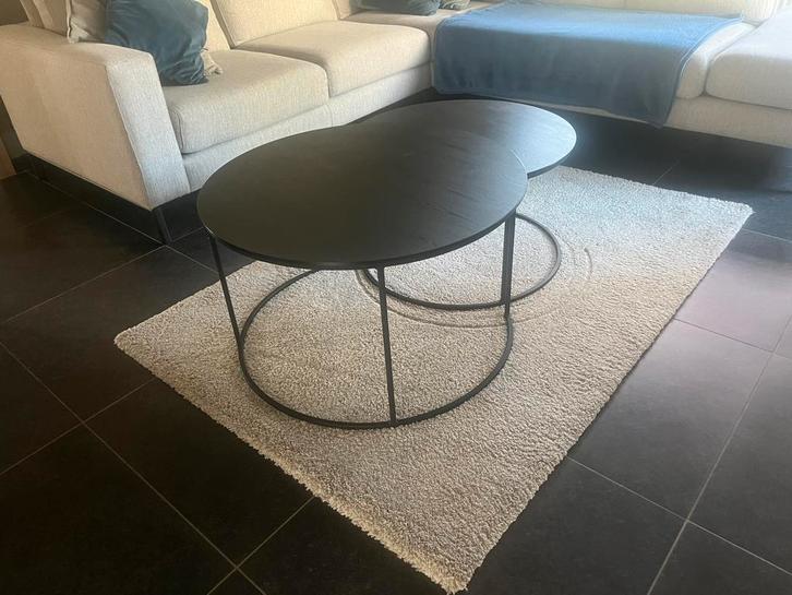 Set salontafels, Huis en Inrichting, Tafels | Salontafels, Zo goed als nieuw, Ophalen